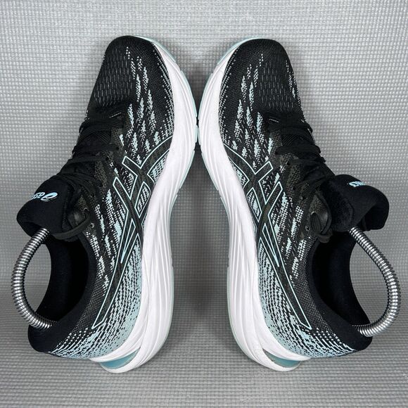 ASICS GEL-STRATUS 3 Knit Women's Sz 11 Running Gym Shoes Athleisure Black Teal - Picture 6 of 11